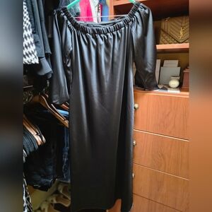 Banana Republic Black Long Sleeve Dress